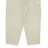 PUMA Womens Joggers Beige Straight M W26 L24