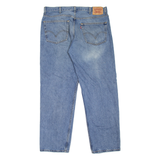 LEVI'S 550 Jeans Mens Blue Relaxed Tapered Stone Wash W38 L32