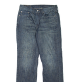 LEVI'S 514 Jeans Mens Blue Slim Straight Stone Wash W31 L32