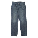 LEVI'S 514 Jeans Mens Blue Slim Straight Stone Wash W31 L32