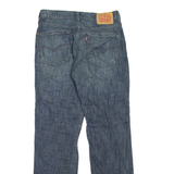 LEVI'S 514 Jeans Mens Blue Slim Straight Stone Wash W31 L32