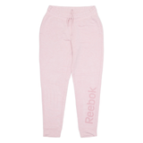 REEBOK Womens Joggers Pink Tapered XS W28 L28