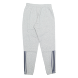 ADIDAS Mens Joggers Grey Tapered S W29 L30