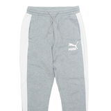 PUMA Mens Joggers Grey Tapered S W26 L26