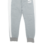 PUMA Mens Joggers Grey Tapered S W26 L26