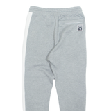 PUMA Mens Joggers Grey Tapered S W26 L26