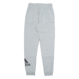 ADIDAS Mens Joggers Grey Tapered S W28 L31