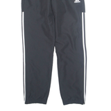 ADIDAS Mens Track Pants Black Tapered S W28 L30