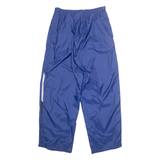NIKE Mens Rain Trousers Blue Nylon Straight 2XL W33 L32