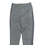 ADIDAS Mens Track Pants Grey Tapered S W27 L30