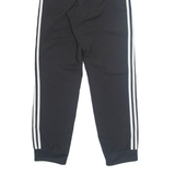 ADIDAS Primegreen Mens Track Pants Black Tapered S W26 L30