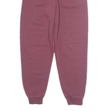 PUMA Womens Joggers Maroon Tapered S W25 L27
