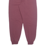 PUMA Womens Joggers Maroon Tapered S W25 L27