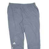 ADIDAS Womens Track Pants Blue Straight 2XL W40 L30