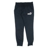 PUMA Womens Joggers Blue Tapered L W34 L31