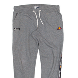 ELLESSE Womens Joggers Grey Tapered UK 10 W36 L28