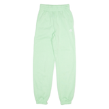 ADIDAS Womens Joggers Green Tapered UK 4 W28 L30