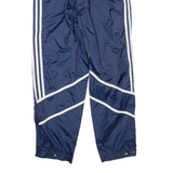 ADIDAS Womens Track Pants Blue Straight L W34 L31