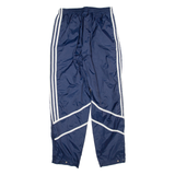 ADIDAS Womens Track Pants Blue Straight L W34 L31