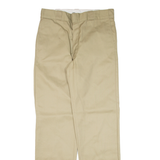 DICKIES 874 Workwear Mens Trousers Beige Regular Straight W33 L33