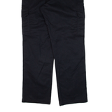 DICKIES Cargo Workwear Mens Trousers Black Regular Straight W34 L32