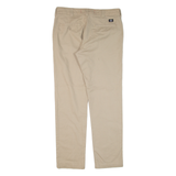 DICKIES Workwear Mens Trousers Beige Slim Tapered W32 L30