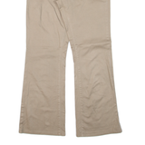 DICKIES Workwear Womens Trousers Beige Regular Flared W34 L29