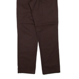 DICKIES Workwear Mens Trousers Brown Slim Tapered W29 L30