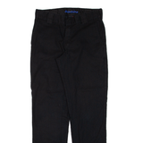 DICKIES Workwear Mens Trousers Black Slim Tapered W30 L32