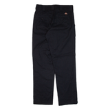 DICKIES Workwear Mens Trousers Black Slim Tapered W29 L30