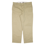 DICKIES 874 Workwear Mens Trousers Beige Regular Straight W40 L30