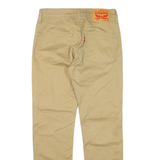 LEVI'S 511 Mens Trousers Beige Slim Straight W30 L27