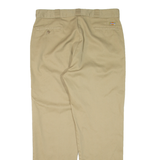 DICKIES Workwear Mens Trousers Beige Regular Straight W36 L32