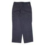 DICKIES Cargo Workwear Mens Trousers Grey Relaxed Straight W36 L29