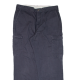 DICKIES Cargo Workwear Mens Trousers Grey Relaxed Straight W36 L32