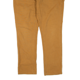 DICKIES Carpenter Workwear Womens Trousers Brown Slim Straight W38 L31