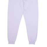 KARL KANI Womens Joggers Purple Tapered L W33 L30
