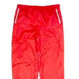 Mesh Lined Mens Snow Pants Red Straight XL W37 L30