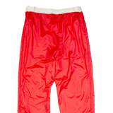 Mesh Lined Mens Snow Pants Red Straight XL W37 L30