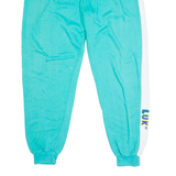 LUK Womens Joggers Blue 90s Tapered L W32 L31