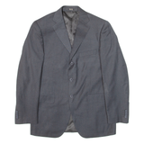GIANFRANCO FERRE Mens Blazer Jacket Grey Knit S