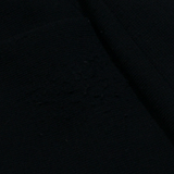 ARMANI COLLEZIONI Womens Blazer Jacket Black Knit Wool L