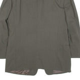 GIORGIO ARMANI Mens Blazer Jacket Green Knit Wool L