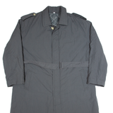 TOPMAN Insulated Mens Trench Coat Grey M