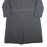 TOPMAN Insulated Mens Trench Coat Grey M