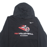 NIKE Rev Volleyball Academy Womens Black Hoodie USA 2XL