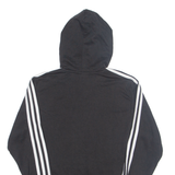ADIDAS Mens Black Hoodie S