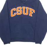 RUSSELL ATHLETIC Csuf Mens Blue Hoodie USA S