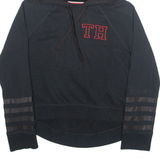 TOMMY SPORT Womens Black Hoodie S