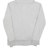 ADIDAS Womens Grey Hoodie Full Zip UK 8